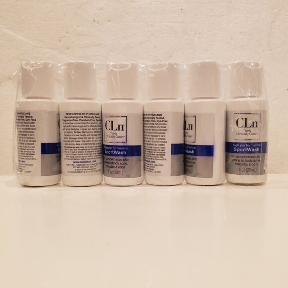 Set of 6 Travel Size CLn High Performance Sport Wash - Picture 3 of 6